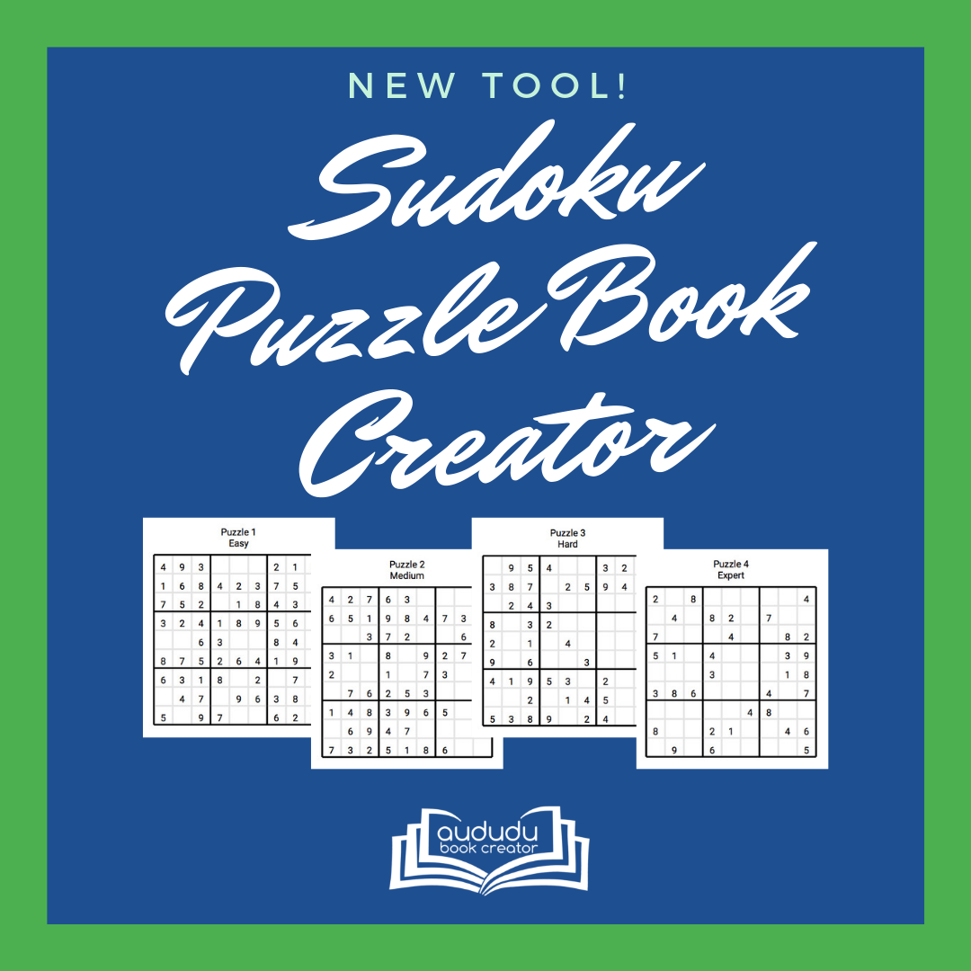 Sudoku Puzzle Book Creator Tool A Book Creator Blog